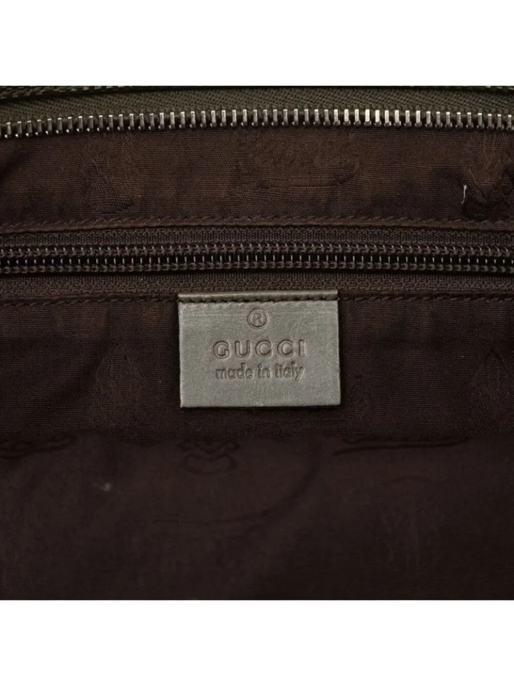 Gucci GG Supreme Crossbody Shoulder Bag Moss Green Leather